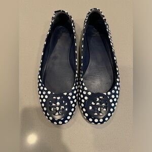 Tory Burch Minnie flat. Size 9.5